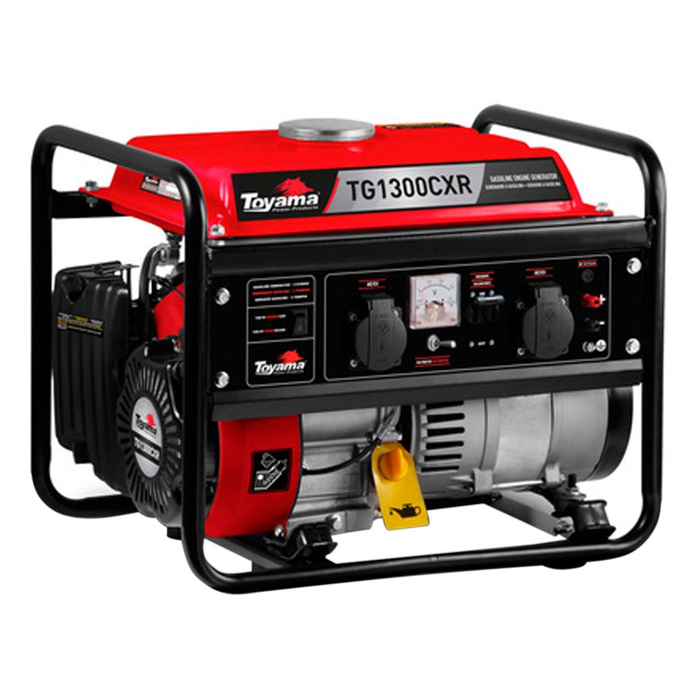 1571684373373 Gerador a Gasolina TG1300CXR 1,25 kVA 96CC 4T Partida Manual TOYAMA-201-001 - Imagem 1