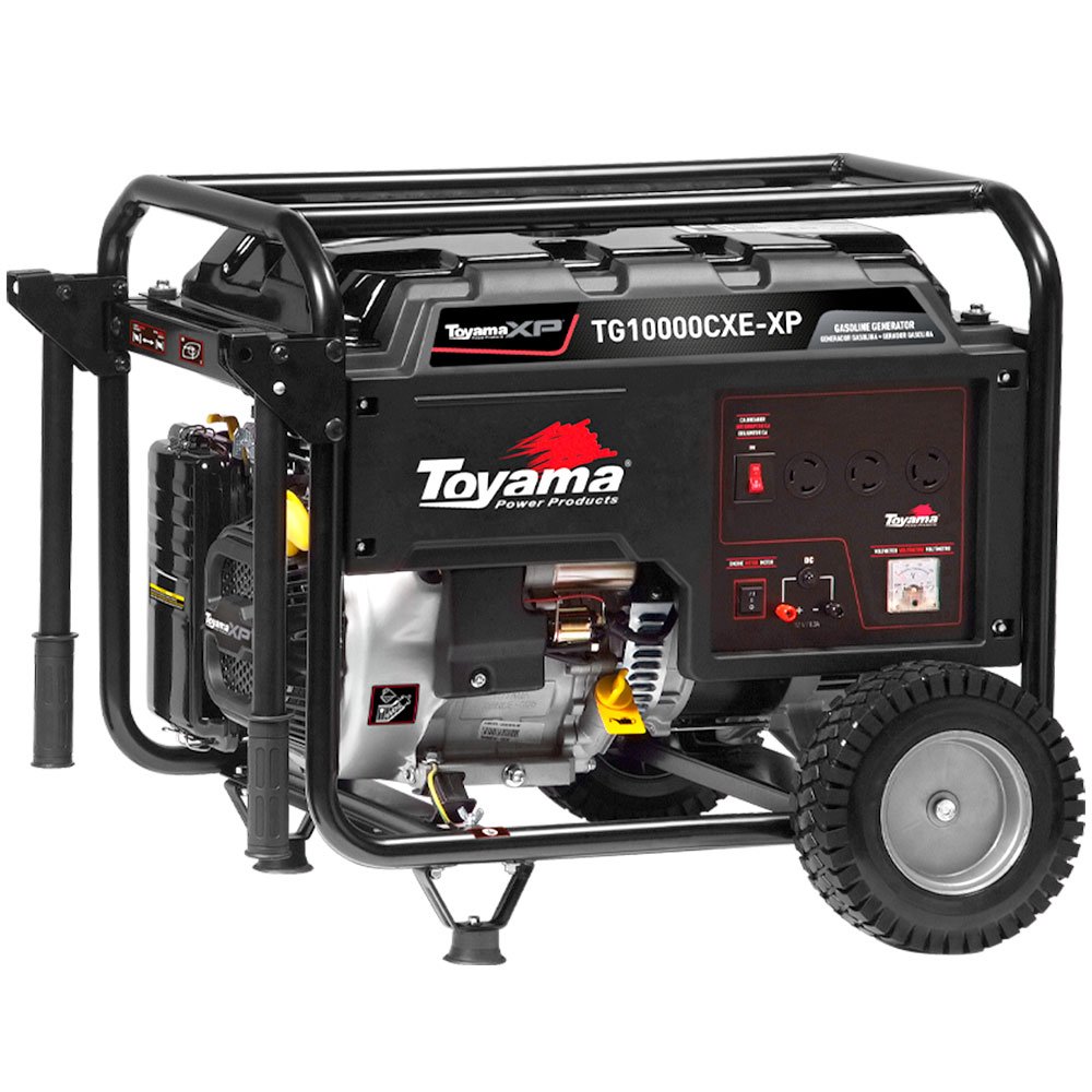 1605811791748 Gerador a Gasolina TG10000CXE 460 Cc 3600 Rpm com Horímetro TOYAMA-201-034 - Imagem 1