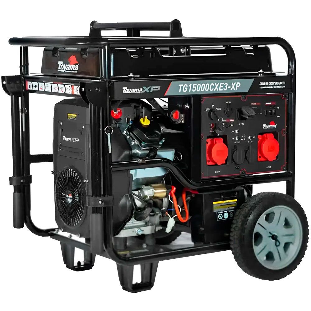 1683553824190 Gerador de Energia TG15000CXE3-XP à Gasolina 17KVA 380V Trifásico com Partida Elétrica para Alimentação do Carregador do Drone DJI Agras T40 TOYAMA-201-059 - Imagem 1