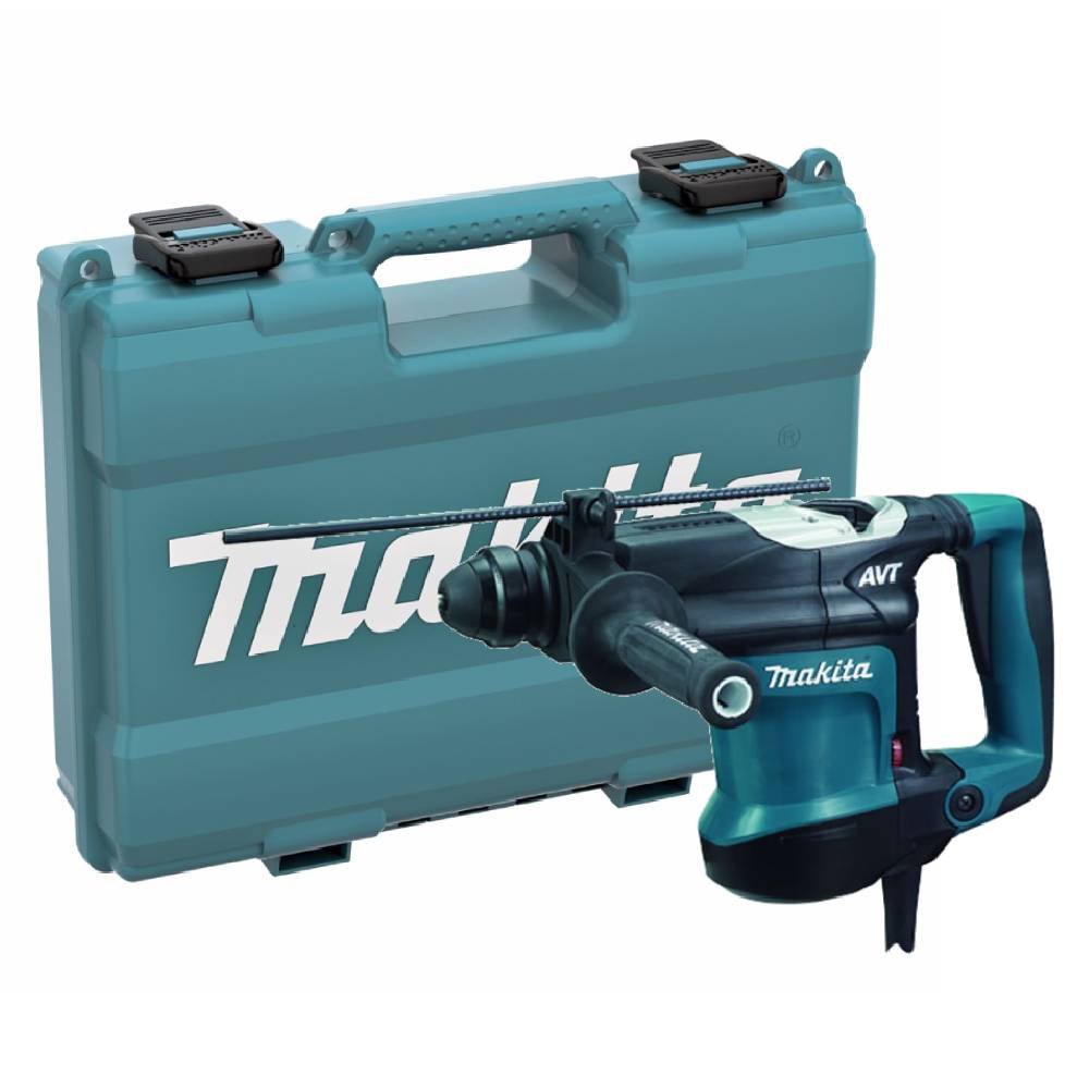 1697458683571 (1) Martelete Rotativo e Rompedor SDS Plus 32mm 5.5J 850W 110V com Maleta MAKITA-HR3210C - Imagem 1