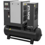 Compressor de Ar Parafuso com Secador Integrado 15HP 9Bar 260L SRP4015E TS Trifásico 380V SCHULZ-970.4310-0