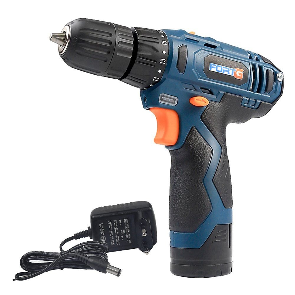 1756235966142 Parafusadeira/Furadeira 3/8 Pol. a Bateria 12V 1,3Ah Lítio com Carregador Bivolt FORTGPRO-FG3002 - Imagem 1