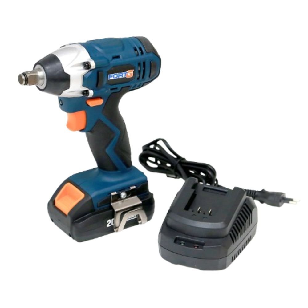 1756289843399 Chave de Impacto Elétrica 1/2 Pol. 350Nm à Bateria 20V com Carregador Bivolt FORTGPRO-FG3027 - Imagem 1